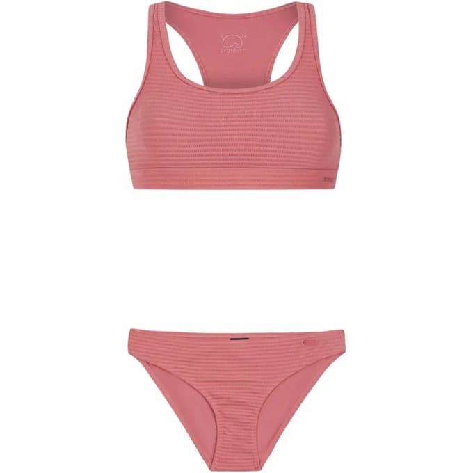 Protest PRTEager – Bralette bikini set Dames – Sportieve bikini – Uitneembare vulling – Zwart
