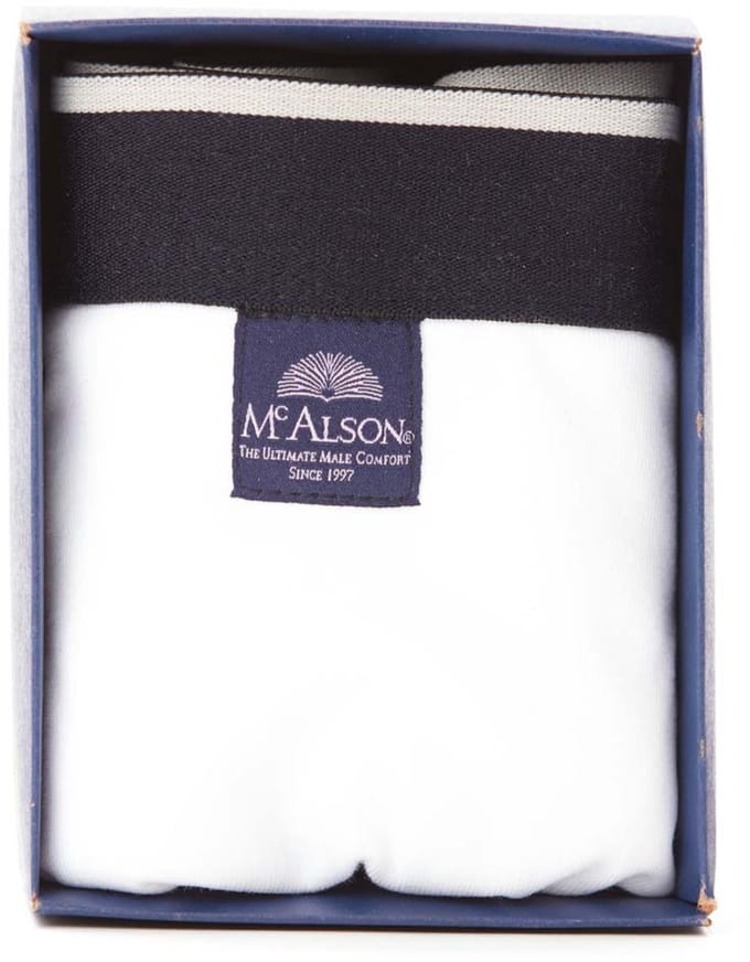 McAlson Boxershort - Classic White M