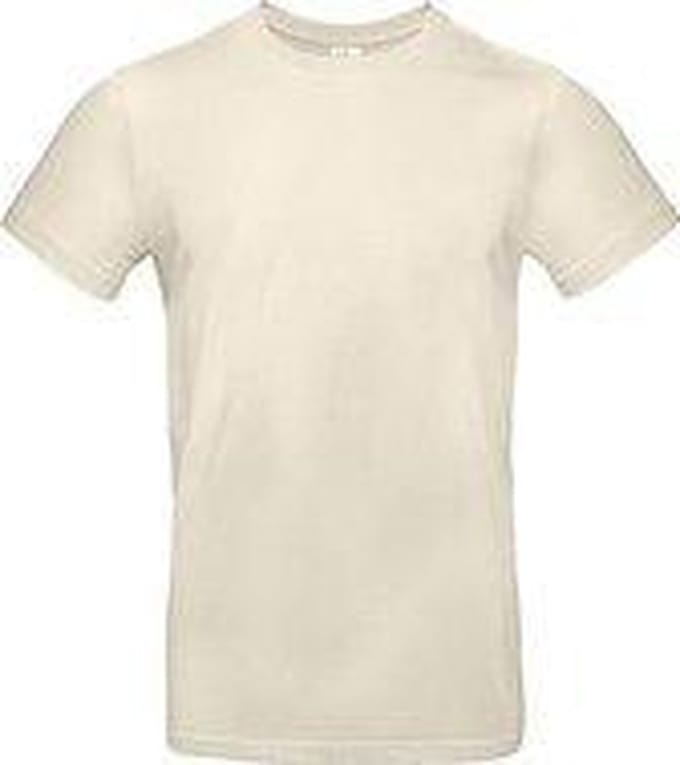 #E190 T-Shirt, Natural, S