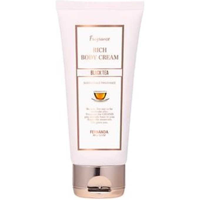 Fernanda - Fragrance Rich Body Cream Black Tea 100g