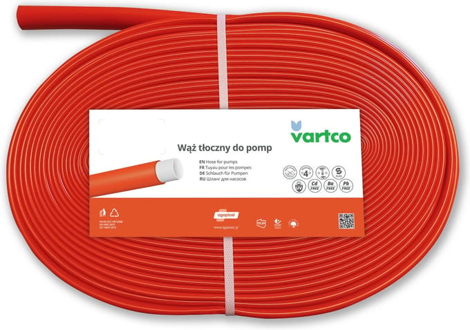 Vartco - Slang voor Dompelpompen - 1 inch - 25mm - 20m