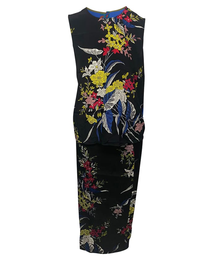 Diane Von Furstenberg Bloemen Set in Multicolor Viscose