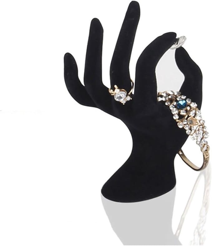 Sieraden Organizer - Display Houder - Sieraden Tonen - Hand Vorm - 1 Stuk - Transparant