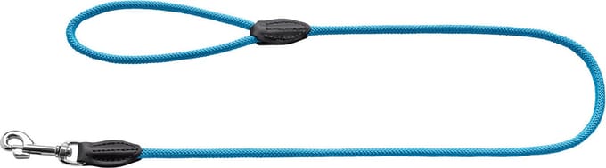 Hunter Looplijn Freestyle Nylon Rond Petrol - Hondenriem - 110x0.8 cm