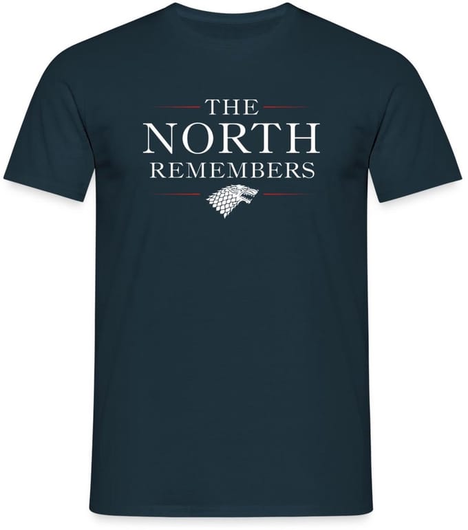 Game Of Thrones The North Remembers T-Shirt Heren