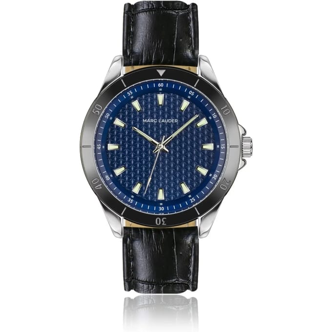 Dames kalfsleren horloge Marc Lauder Valletta