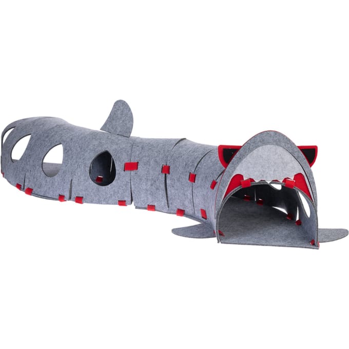 TIAKI haai kattentunnel 100x23x21cm kat