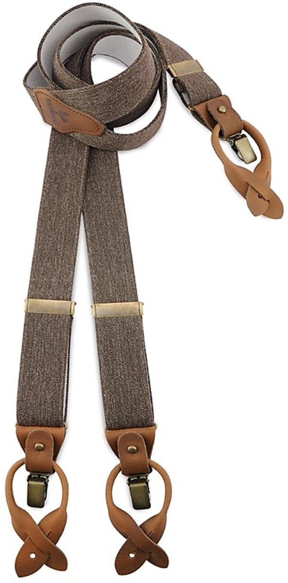 Sir Redman - Bretels - bretels Denim Urban bruin - bruin