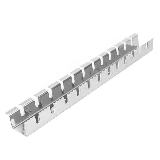 Aan de muur gemonteerd schroevendraaier opbergrek haak garage werkplaats hardware gereedschap organizer white