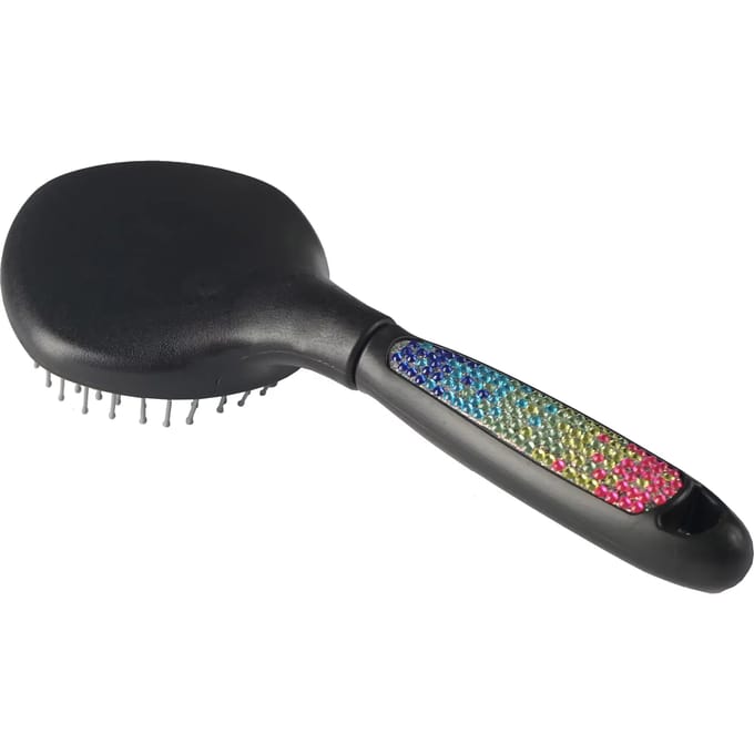 Horka Staart En Manenborstel Rainbow Zwart/Rainbow - One size