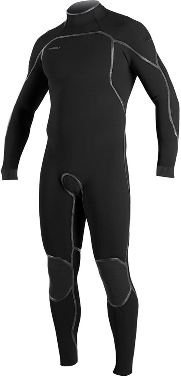 O'Neill Psycho One 5/4mm Heren Wetsuit – Back Zip – Fullsuit – Zwart – Maat L – Wintermodel