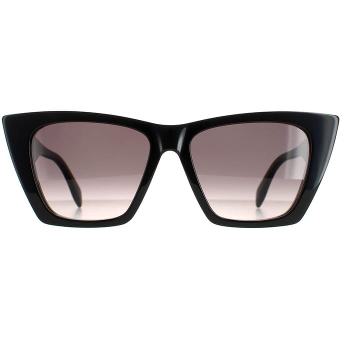Alexander McQueen Cat Eye Dames Zwart Grijs AM0299S