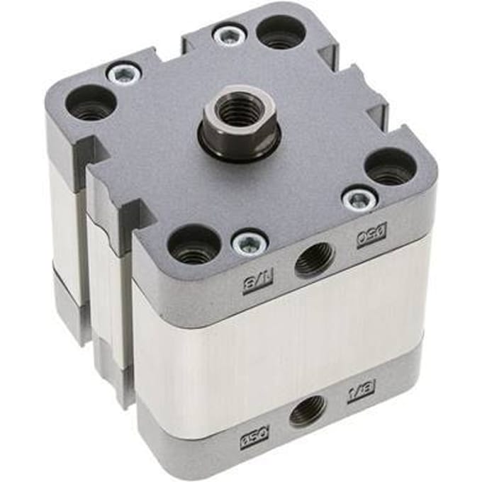 ISO 21287 Compacte Dubbelwerkende Cilinder 50-20mm - Magnetisch