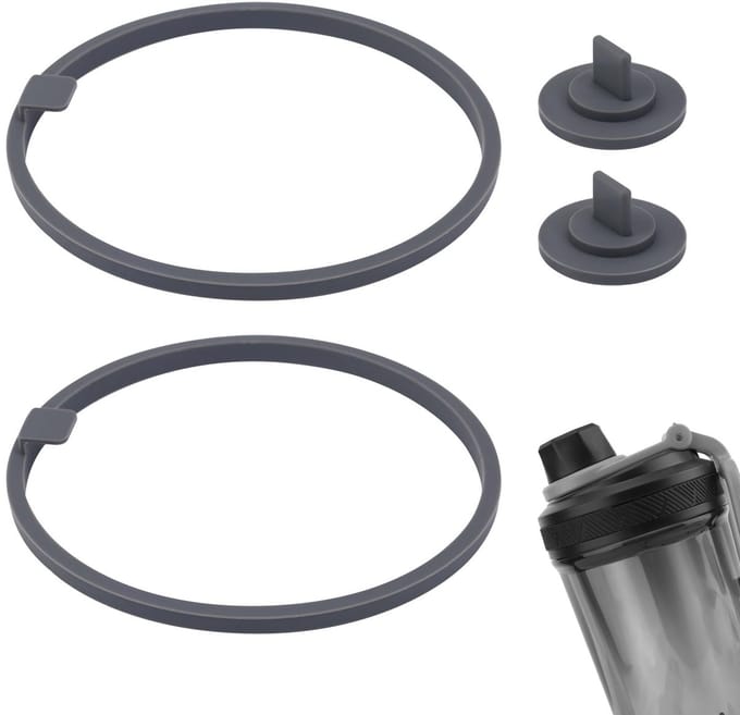 Dailygoods - 4 Stuks Siliconen Afdichtringen voor Shaker Flessen
