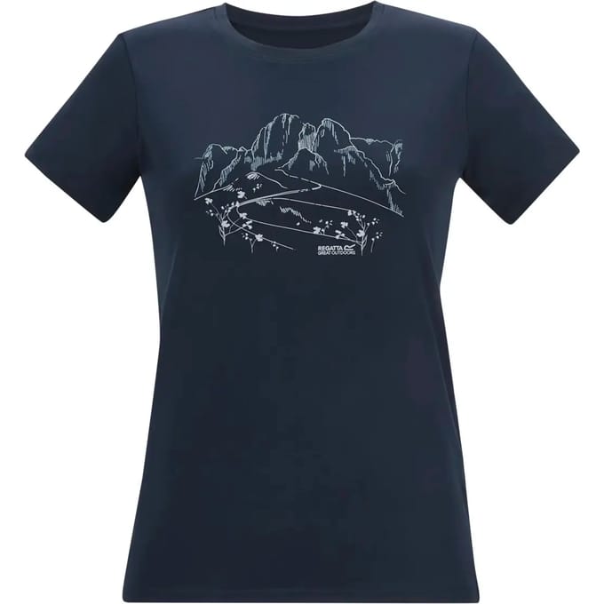 T-shirt stretch dames Regatta Fingal