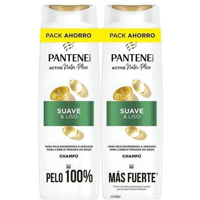 Pantene Zacht & Glad Shampoo Set 2 X 325 ml