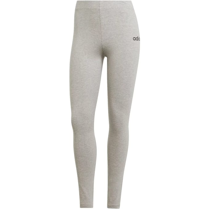 adidas Sportswear Essentials Linear Katoenen Legging - Dames - Grijs