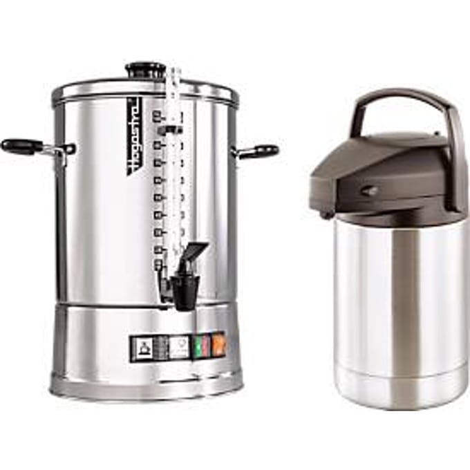 Koffiemachine Hogastra® CNS 100 + pomp-thermoskan, gratis
