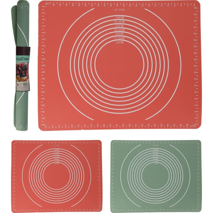 OttoSimon bakmat silicone multicolor 50x40cm keukenaccessoire.