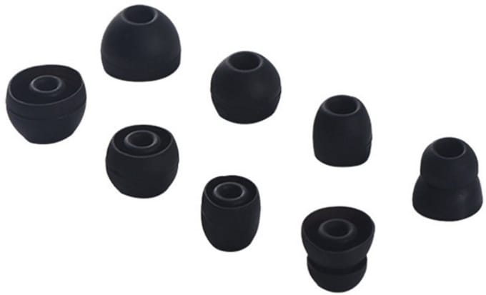Vervangende oortips voor Beats Fit Pro / Studio Buds+ / Powerbeats - Vervangende oortips in-ear - Replacement ear tips - zwart set