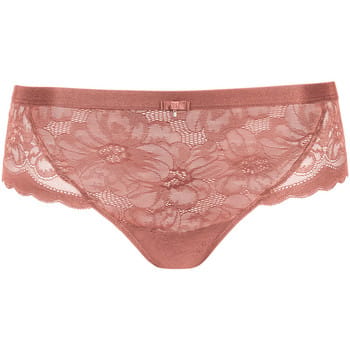 Bruin-rode kanten brazilian slip Lisca Evelyn - Bruin - Maat - 36