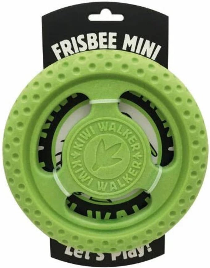 Kiwi Walker - Let's Play - Hondenspeelgoed - Frisbee - Groen - 16cm