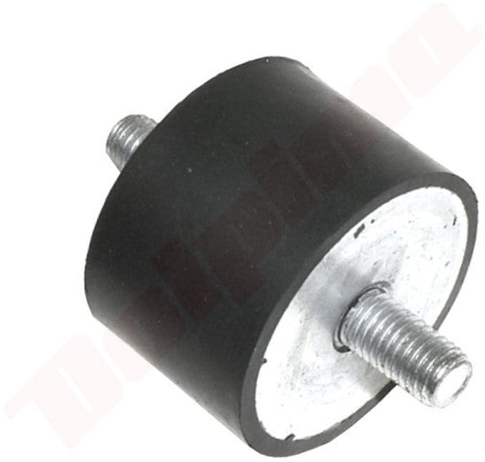 Trillingsdemper passend op UNI MM 60x40mm M12x22/M12x22