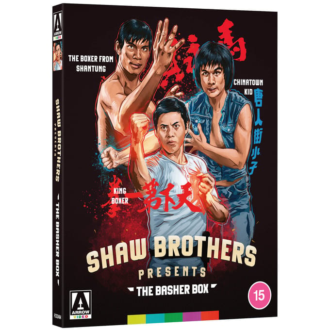 Shaw Brothers Presents: The Basher Box - blu-ray - Import zonder NL OT
