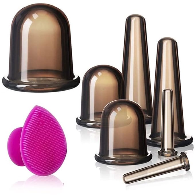 Dailygoody - Siliconen Cupping Set - Gezichtsmassageset - Inclusief