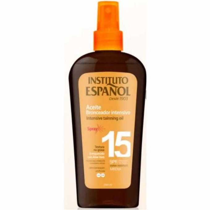 Instituto Español Huile Bronzante Intensive Spf15 Spray 250ml