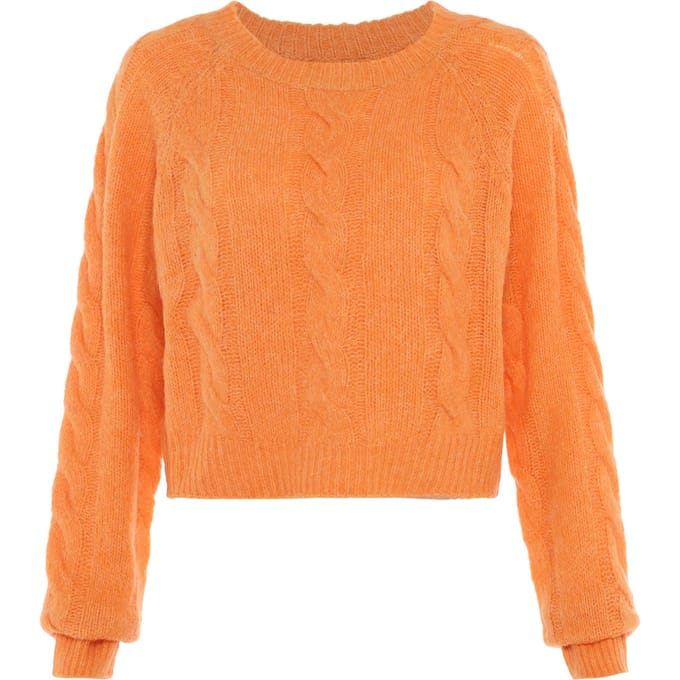 Mymo Jumper Dames oranje