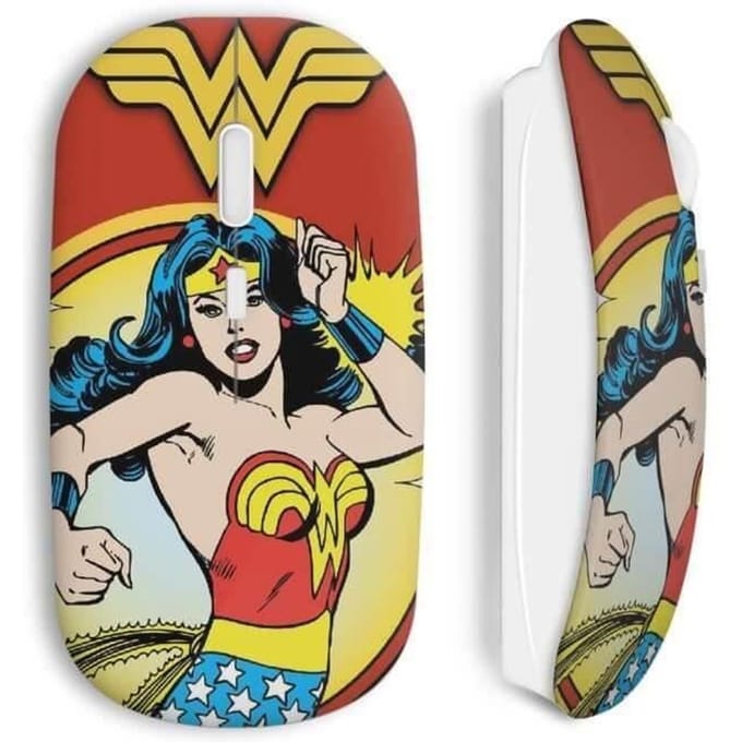 Superwoman Advengers Vintage komische draadloze muis