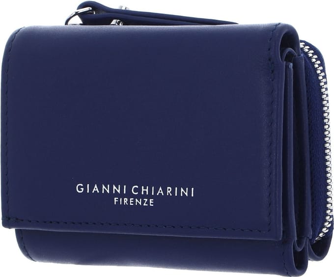 GIANNI CHIARINI Leren Portemonnee Lush Wallet Galaxy Blue Donkerblauw