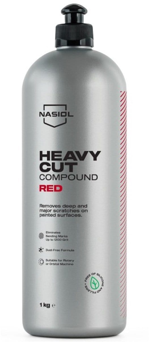 NASIOL - Heavy Cut Compound Red - Eccentric - 1000ml