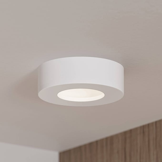 PRIOS LED plafondlamp Edwina, wit, 12 cm, CCT, IP44