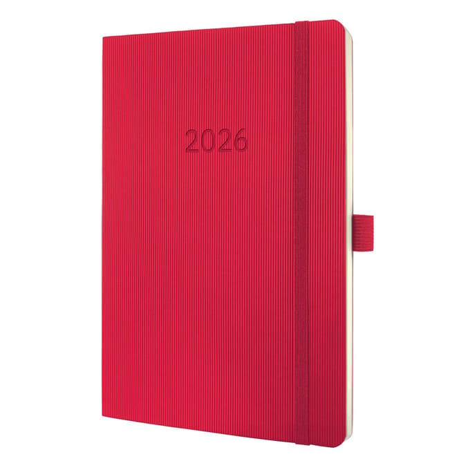 Sigel weekagenda 2026 Conceptum formaat A5 rood softcover