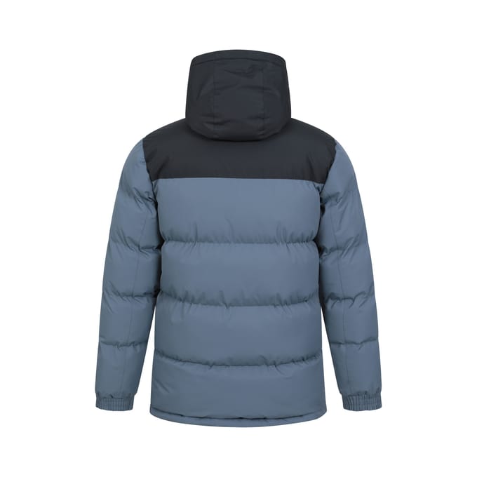 Mountain Warehouse Heren Sneeuw Borg gevoerd gewatteerd jack (Grijs)