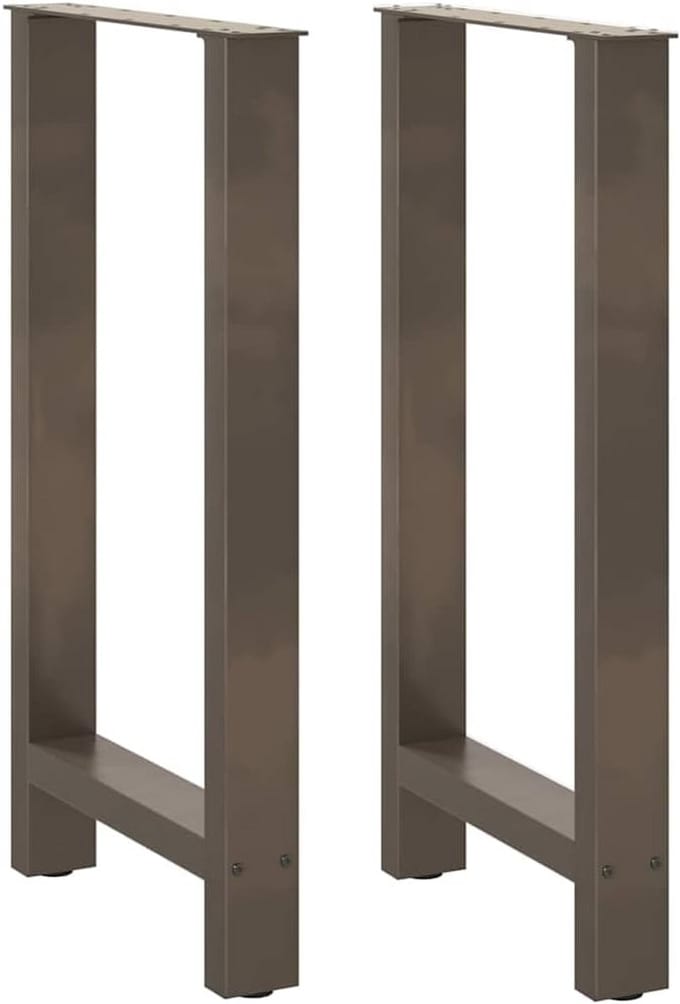 Set van 2 Tafelpoten voor Bartafel - Verstelbaar in Hoogte van 90 tot 91 cm - Stevig Staal