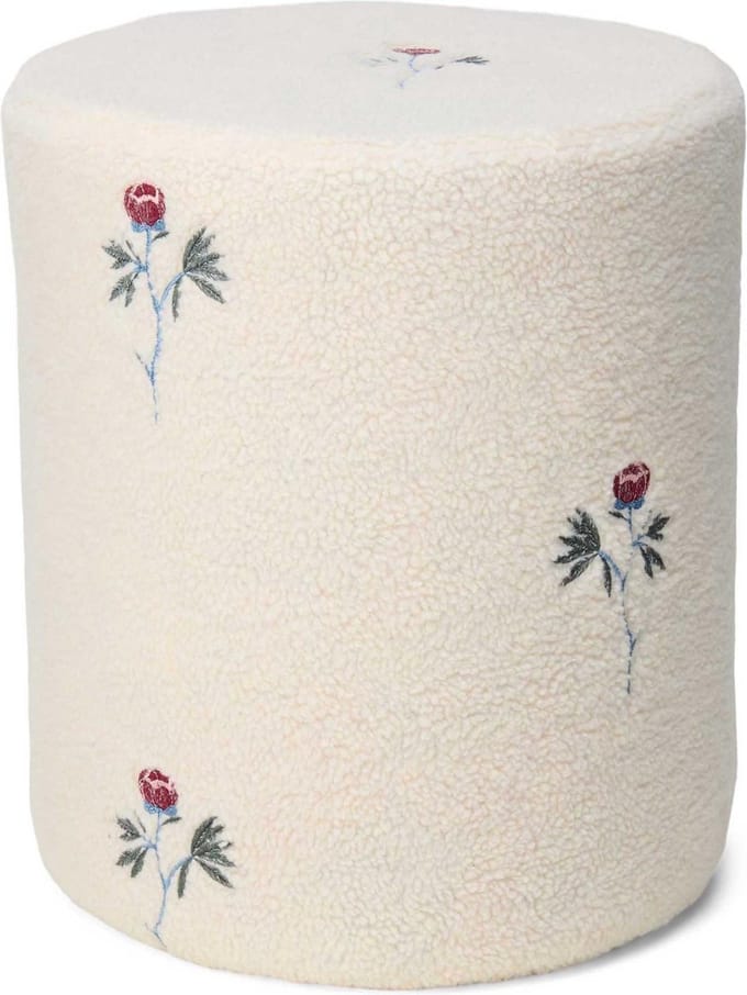 Essenza Marisol Poef Vanille - Ø 40 cm