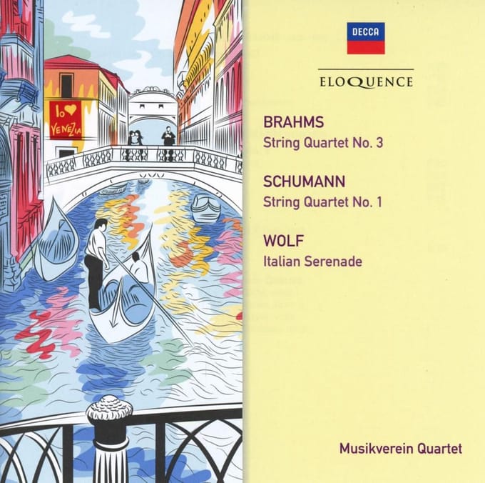 Brahms: String Quartet No. 3/Schumann: String Quartet No. 1/...