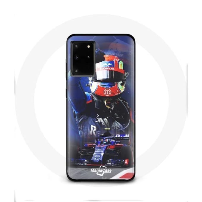 Case voor Samsung galaxy S11 plus Formule 1 Pierre Gasly F1 coureur Rood Blauw