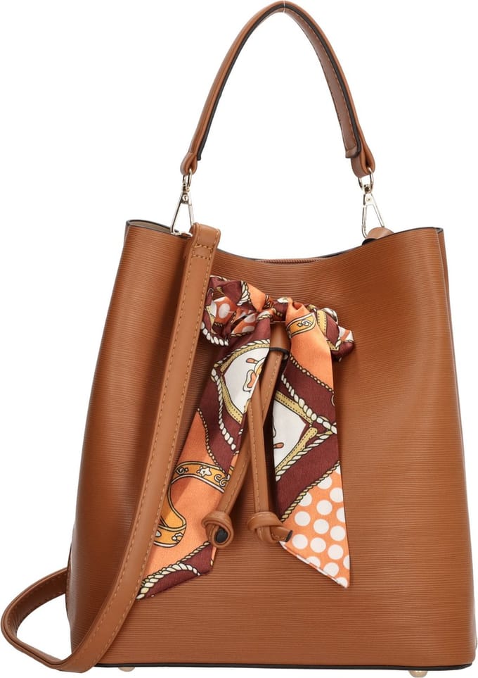 Charm London Leicester Handtas - Cognac