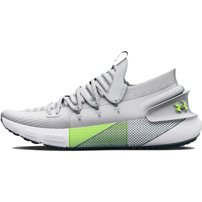 Under Armour HOVR Phantom 3 Grey Mist Lime Surge Heren Sneakers 3025516-101 43 white