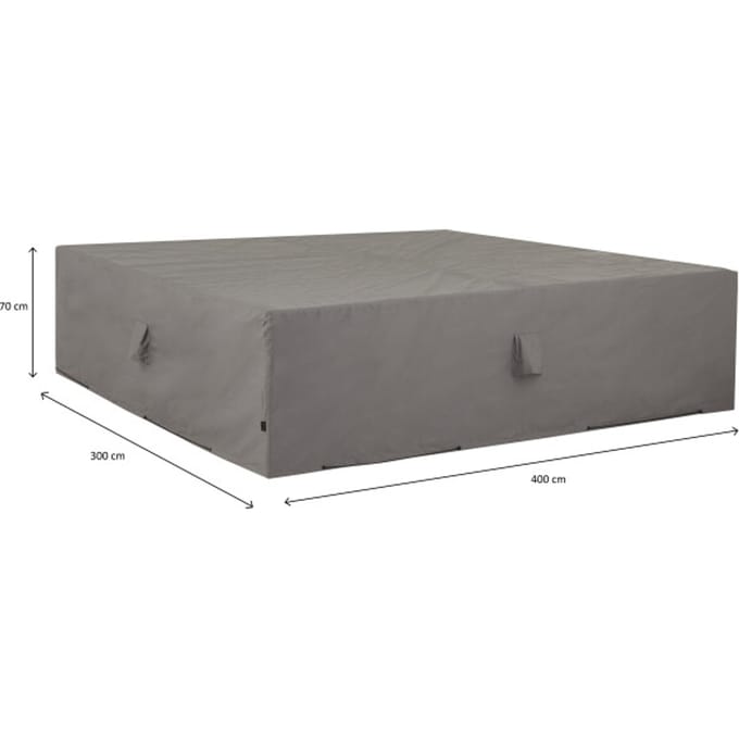 Madison Loungesethoes 400x300x70 cm grijs