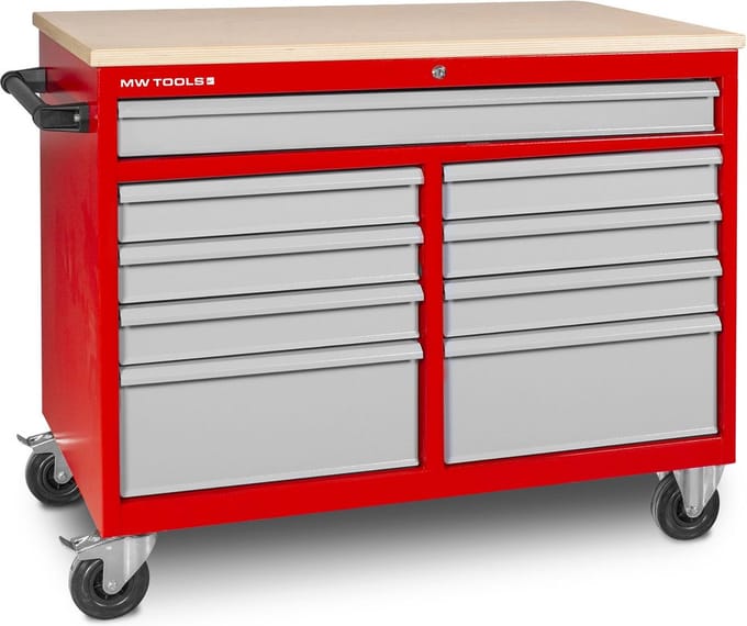 Mobiele werktafel 9 lades MW Tools DEW12060L9