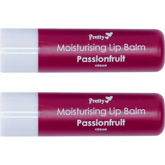 Pretty Moisturising Lip Balm Passionfruit 2 st