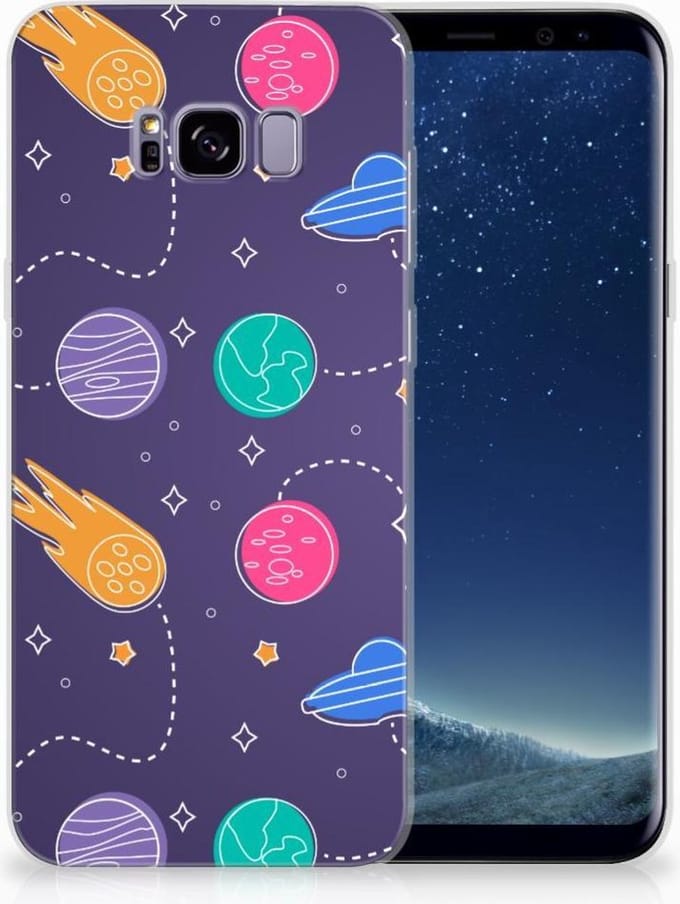 Samsung Galaxy S8 Plus Silicone Back Cover Space