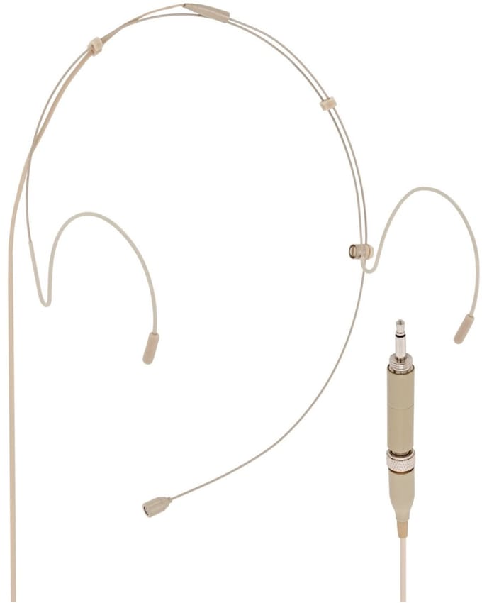 SubZero Headset Mic met Minijack Aansluiting, Beige