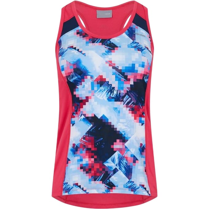 Head Ava-tanktop met ronde hals voor dames (Roze)