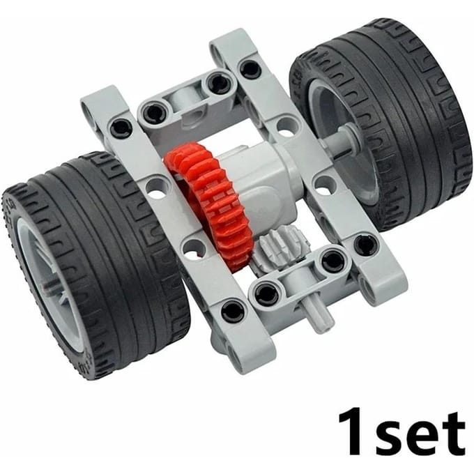 MIJN EIGEN CREATIE Tech Differentieel Bouwstenen Mechanisch Speelgoed High Tech Component Differentieel Tandwielen Montage Inclusief 6573 62821 65414
